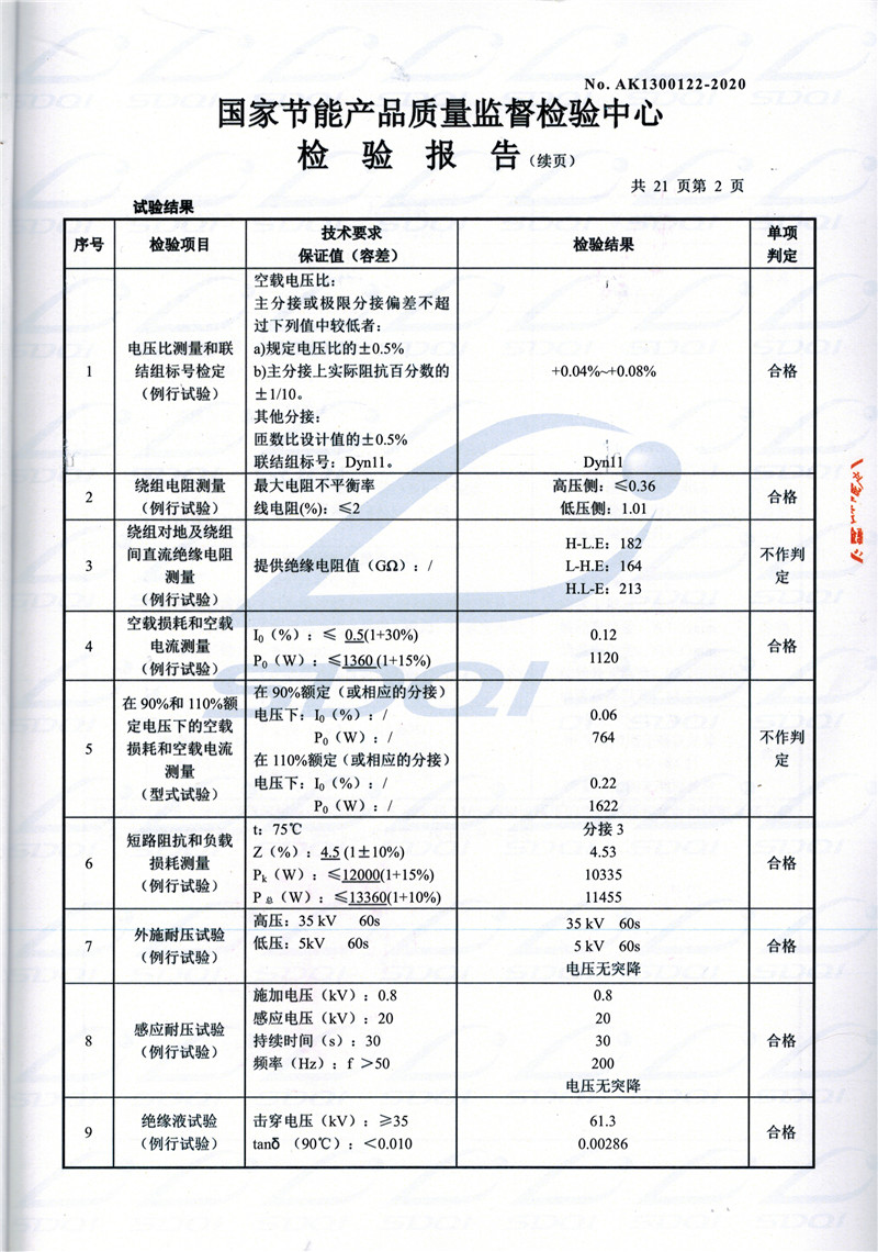 高低压试验报告-S11-1250源城源城源城油浸式变压器-2.jpg